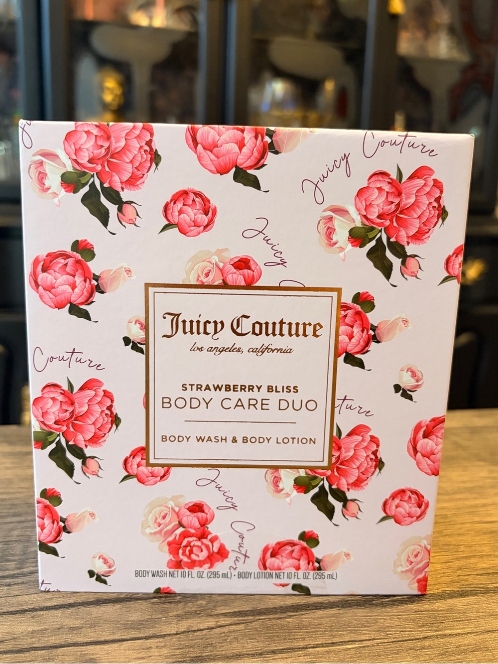 Juicy Couture Strawberry Bliss Body Care Duo -Body wash & Lotion- 10 oz each
